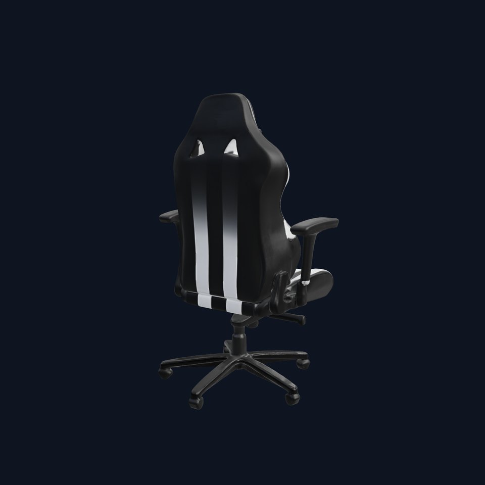Gaming Chair Model Pack with Adjustable Features